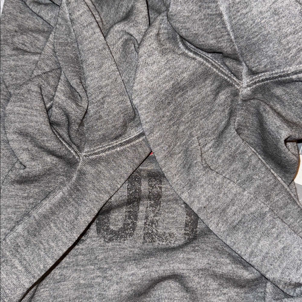 The Rolling Stones Charcoal Sweatshirt with Red Logo size Medium NWT - Picture 6 of 8